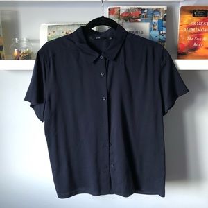 Uniqlo short sleeve blouse